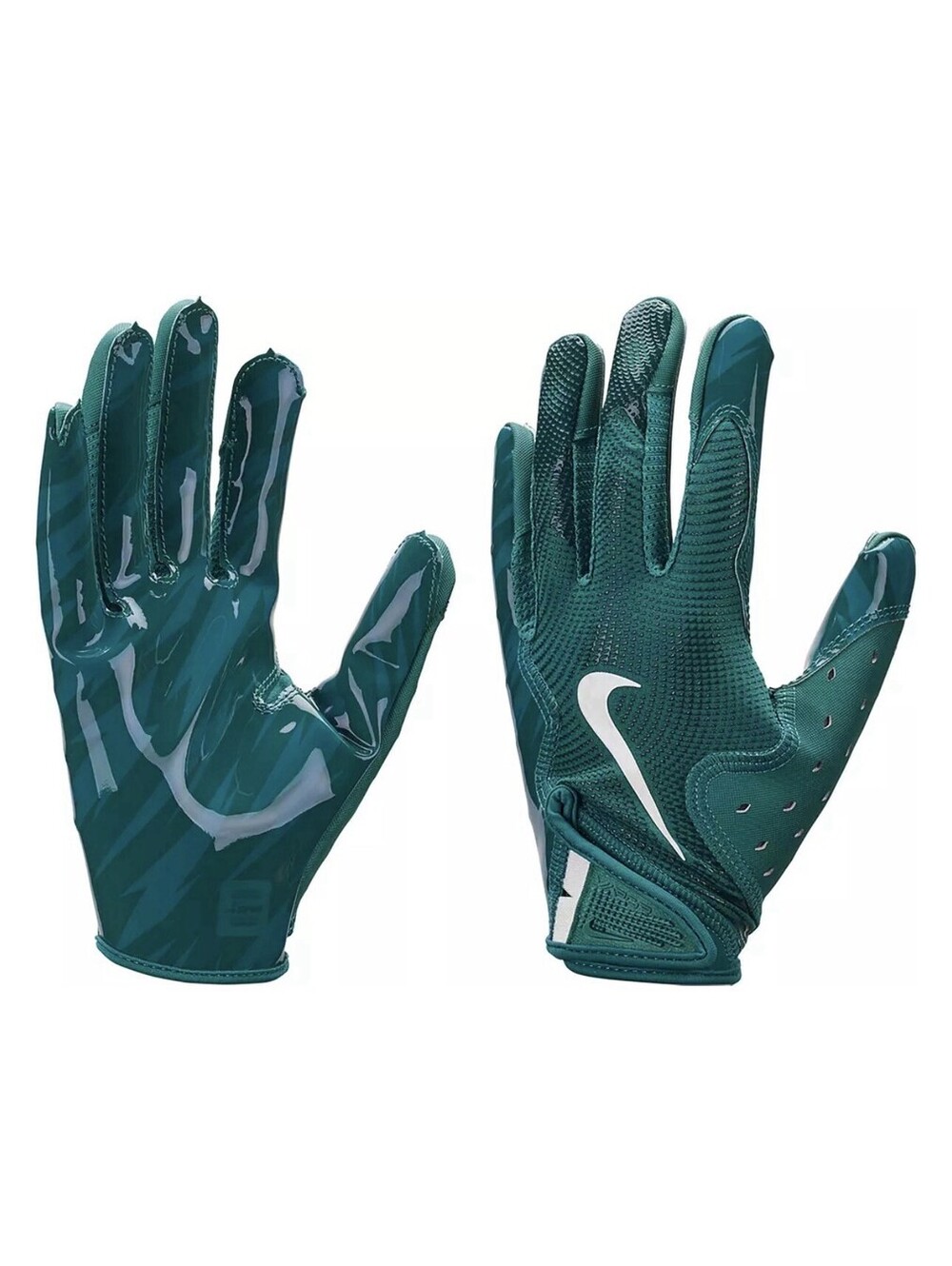 NEW! Nike Women's Vapor Jet 8.0 Football Gloves Teal Size Medium NWT!